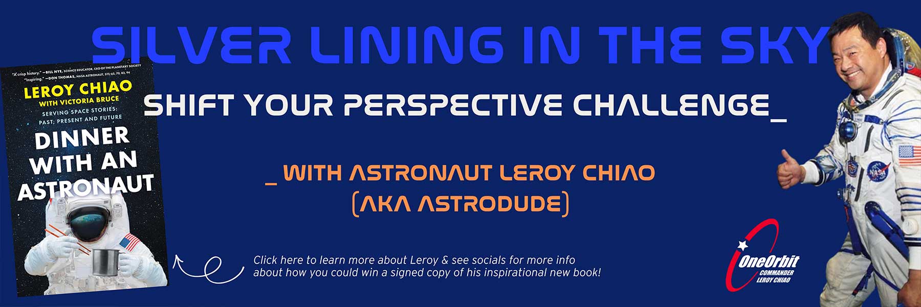 Leroy Chiao Silver linings